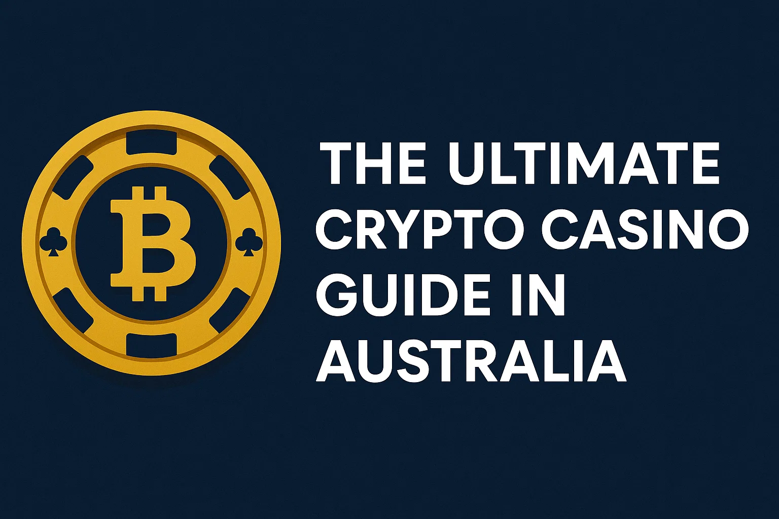 The Ultimate Crypto Casino Guide in Australia